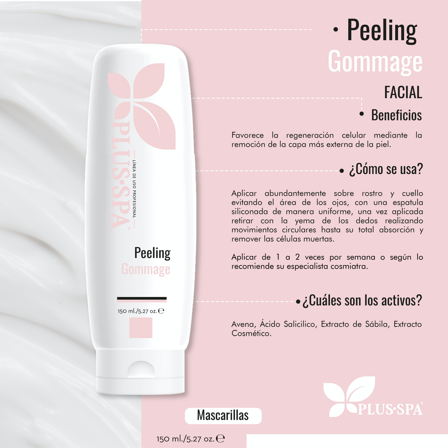 PLUS•SPA | Peeling Gommage Facial - 150ml