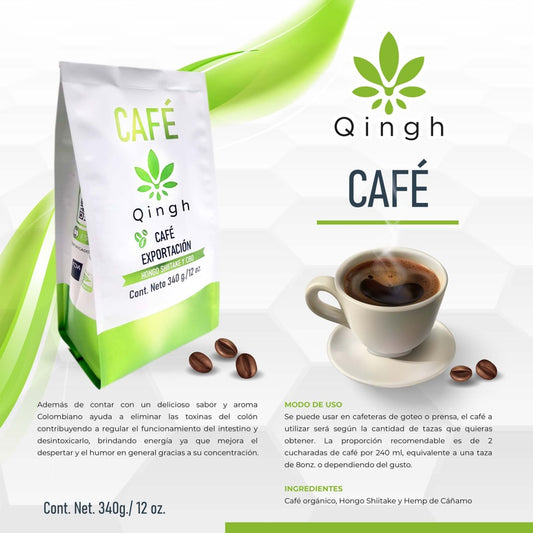 QINGH | Café Orgánico 340gr