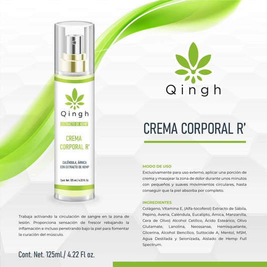 QINGH | Crema Corporal R' - 125ml