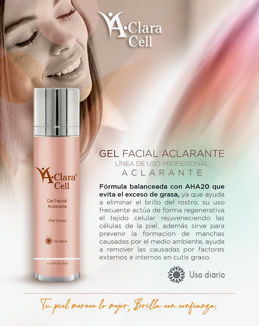 ACLARACELL | Gel Facial Aclarante (Piel Grasa) - 50ml