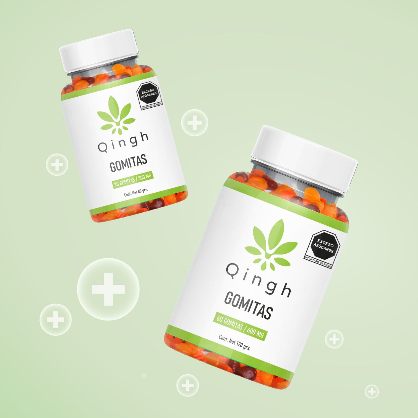QINGH - Gomitas 300mg / 600mg (60 o 30 Gomitas)