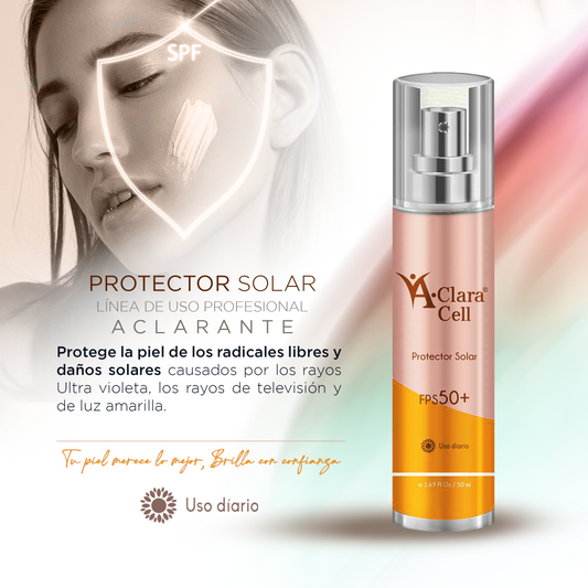 ACLARACELL | Protector Solar FPS 50+ / 50ml