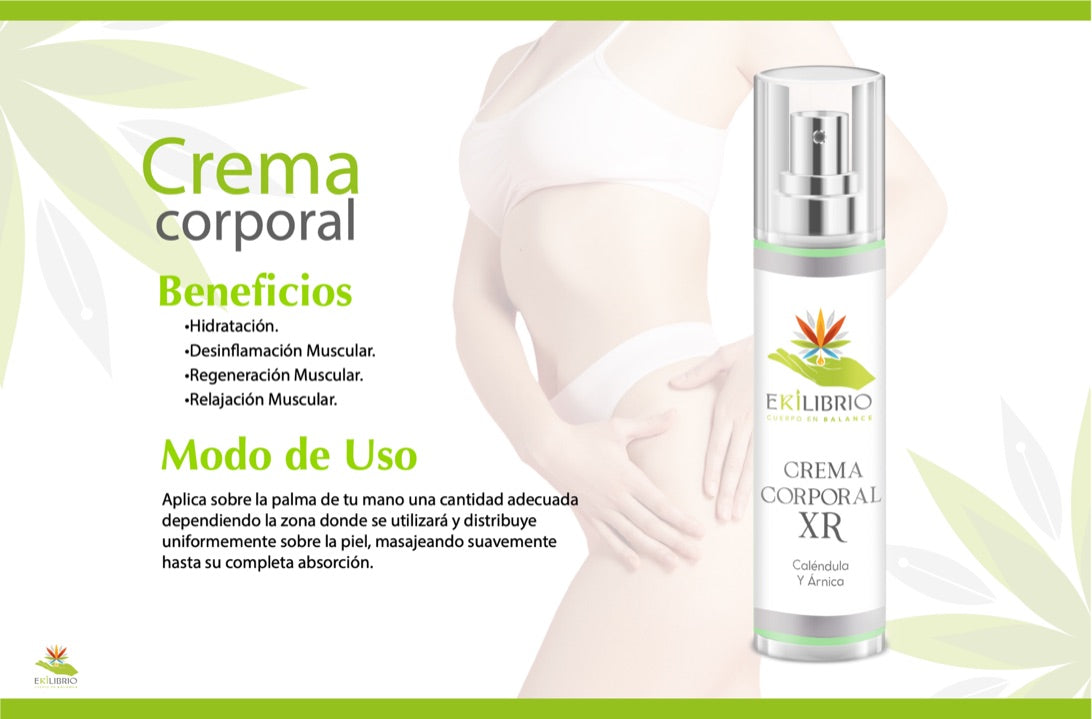 EKILIBRIO | Crema Corporal de Caléndula y Árnica - 125ml