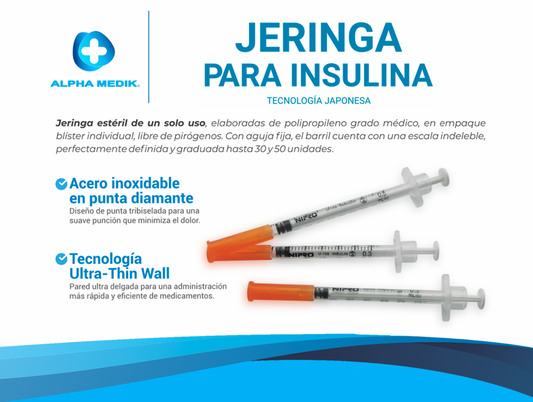 JERINGA PARA INSULINA