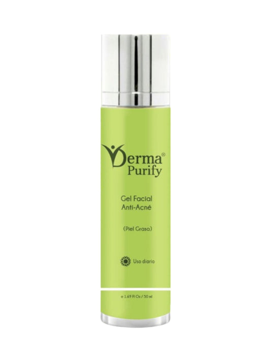 DERMA® PURIFY | Gel Facial Anti-Acné (Piel Grasa Uso Diario) - 50ml
