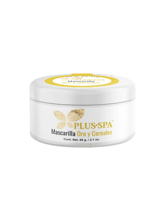 PLUS•SPA | Mascarilla Facial Oro y Cereales - 60g