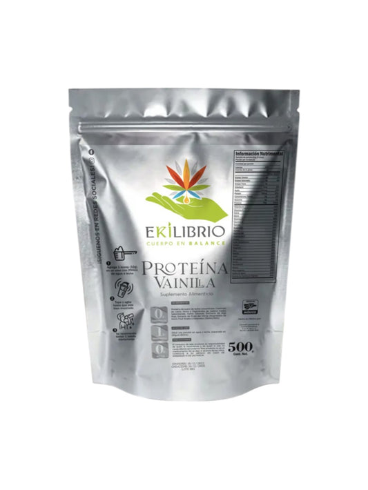 EKILIBRIO | Proteína de Vainilla (Suplemento Alimenticio) - 500g