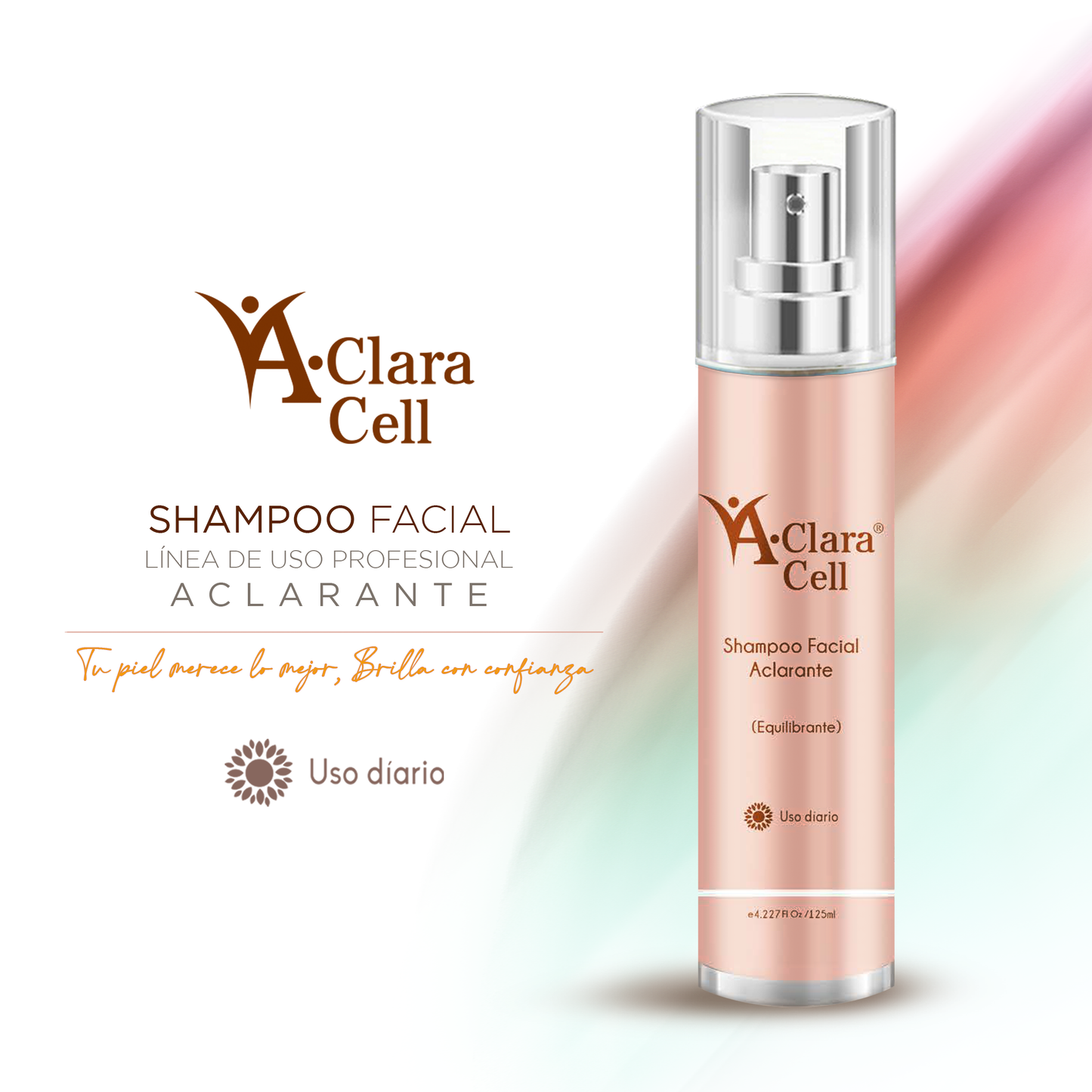 ACLARACELL | Shampoo Facial Aclarante (Equilibrante) -125ml