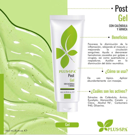 PLUS•SPA® | Gel Post-quirurgico - 250ml