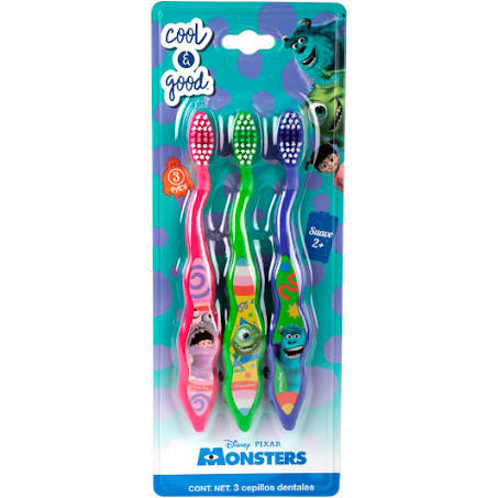 Cool & Good Cepillo Dental Infantil Monsters