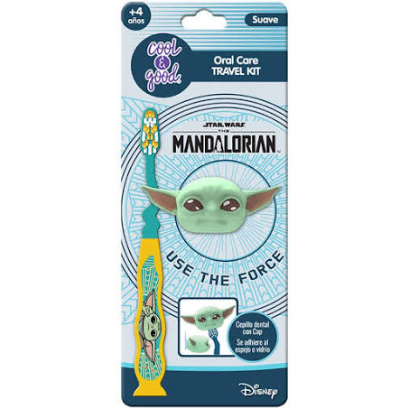 Cepillo Dental Infantil Cool & Good Suave Yoda Grogu 1 Pieza