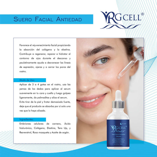 RGCELL® | Suero Facial Antiedad -30ml