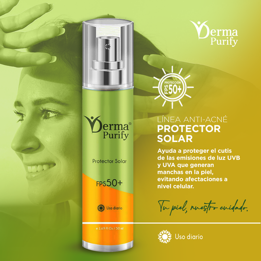 DERMA® PURIFY | Protector Solar FPS 50+ (Uso Diario) - 50ml
