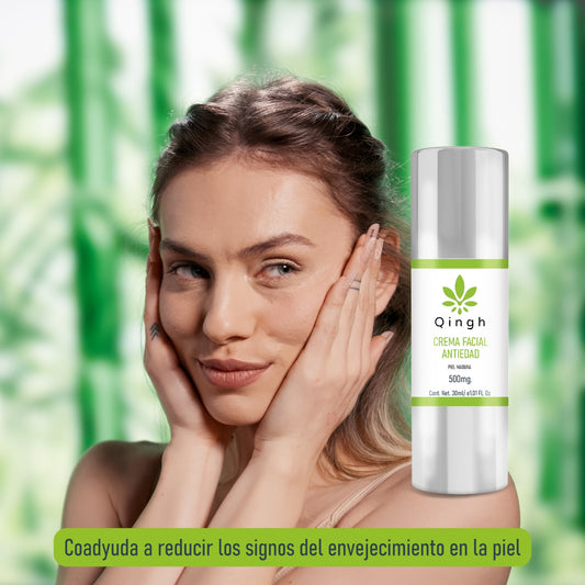 QINGH | Crema Facial Antiedad - 30ml