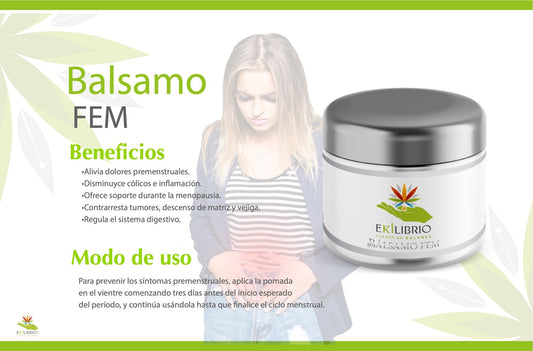 EKILIBRIO | Bálsamo FEM para Bienestar Femenino - 60mg