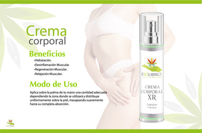 EKILIBRIO | Crema Corporal de Caléndula y Árnica - 125ml