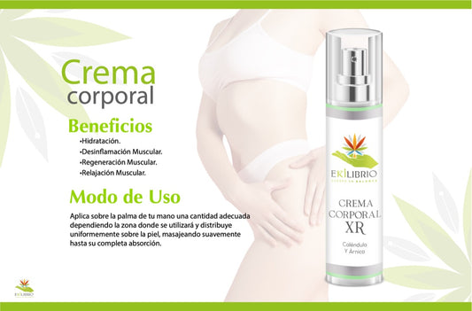 EKILIBRIO | Crema Corporal de Caléndula y Árnica - 125ml