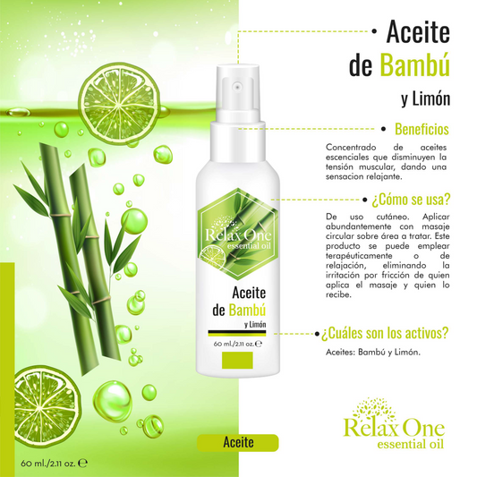 Aceite de Bambú y Limón Relax One