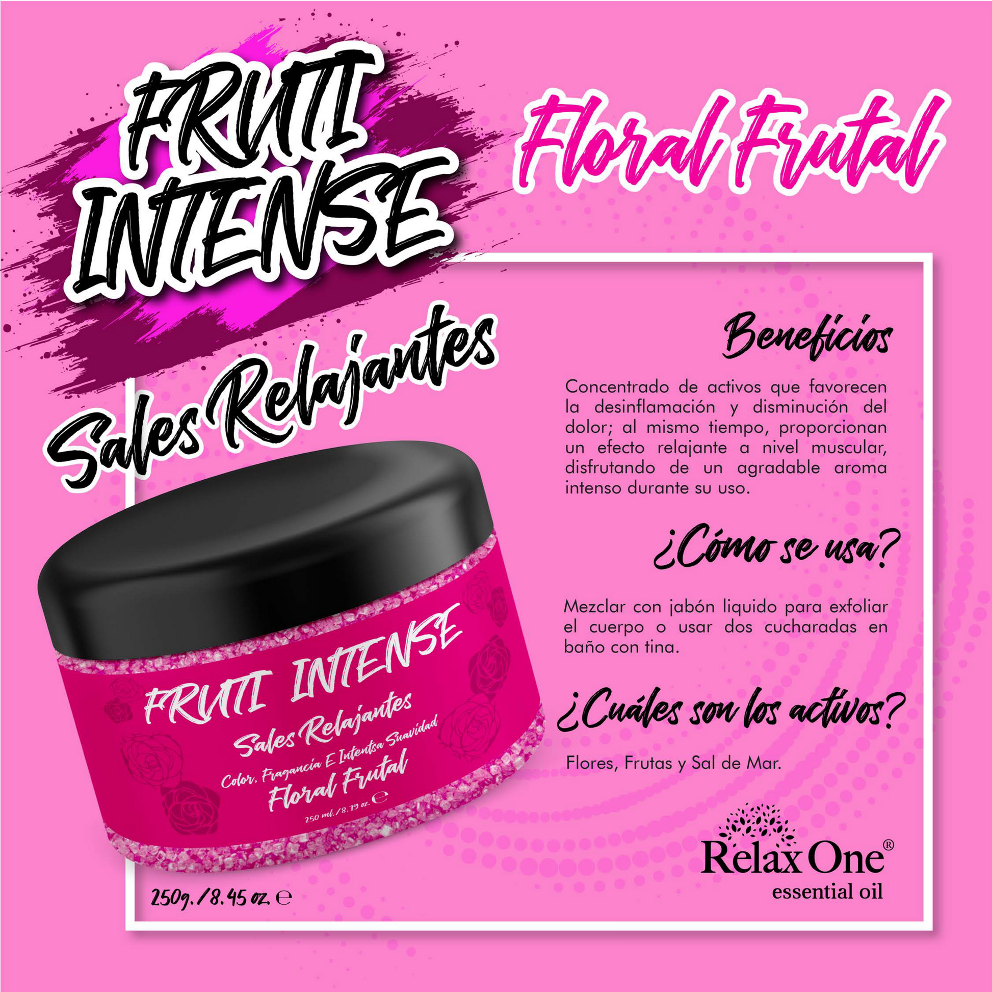 Sales Relajantes Fruti Intense - Floral Frutal