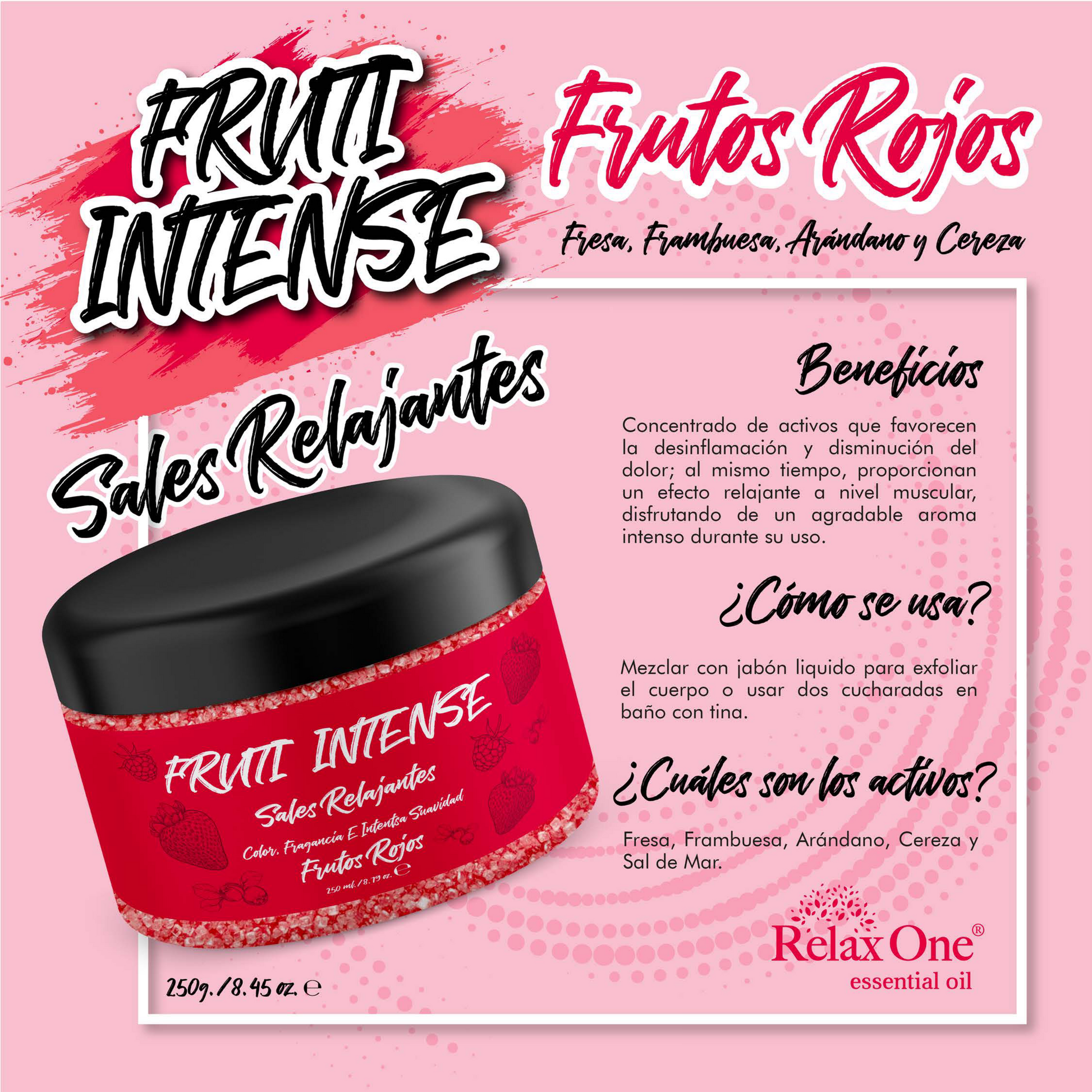 Sales Relajantes Fruti Intense