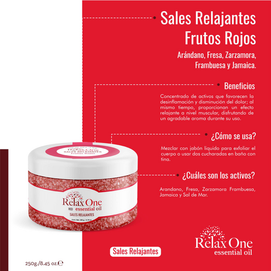 Sales Relajantes Frutos Rojos Relax One