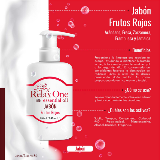 Jabón Frutos Rojos Relax One