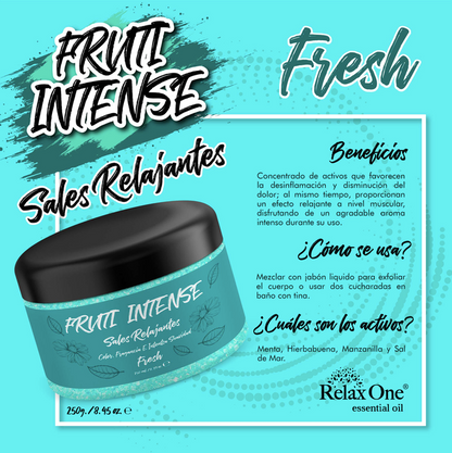 FRUTI INTENSE | Sales Relajantes Fresh - 250g