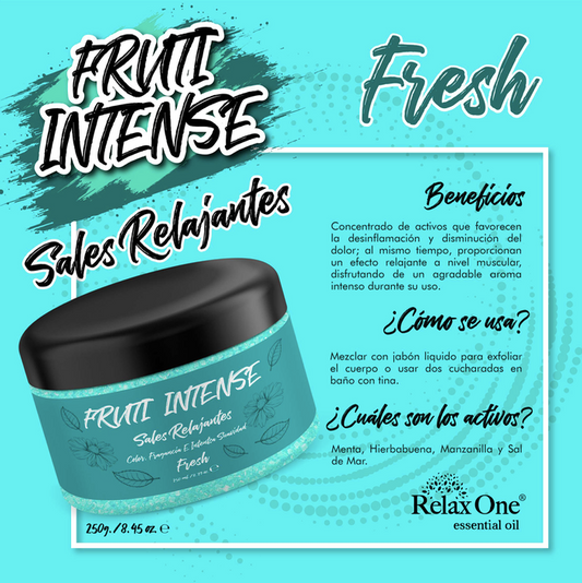 FRUTI INTENSE | Sales Relajantes Fresh - 250g