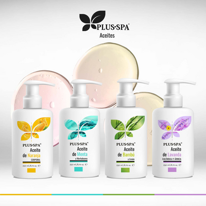 PLUS•SPA | Aceite de Lavanda, Caléndula y Árnica Corporal - 250ml