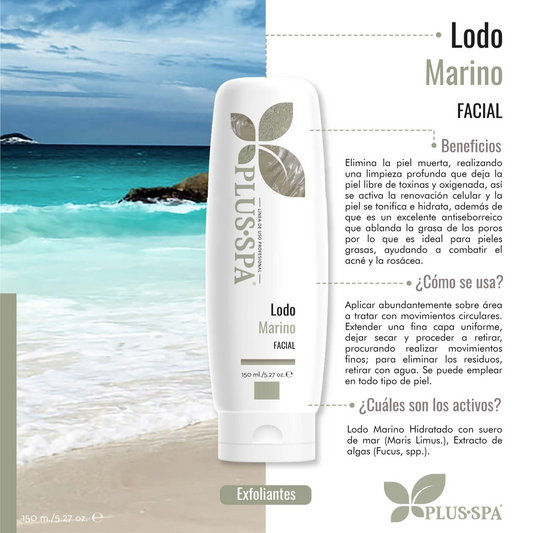 PLUS•SPA | Lodo Marino Facial - 150ml