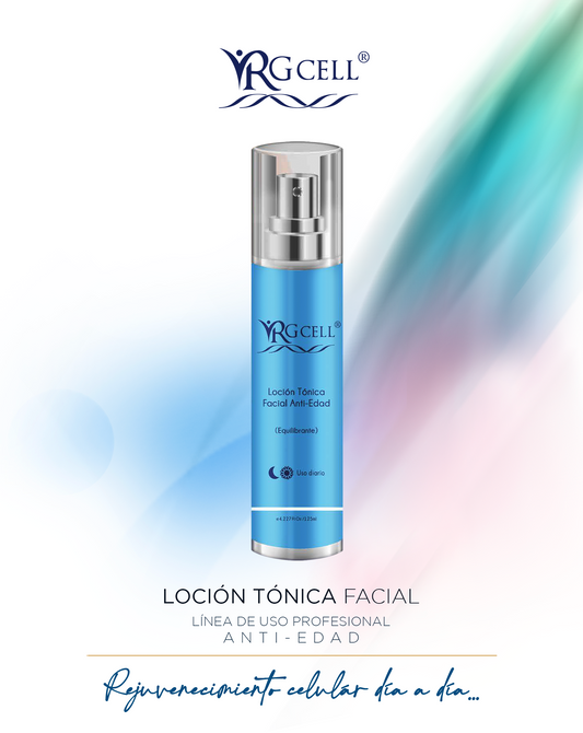 RGCELL® | Loción Tónico Facial Antiedad (Uso Diario) - 125ml