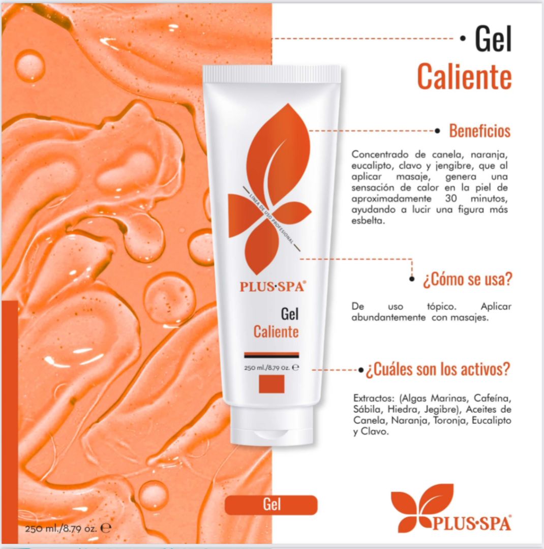 PLUS•SPA® | Gel Caliente - 250ml