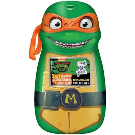 Shampoo cool & good tortugas mikey 414 ml