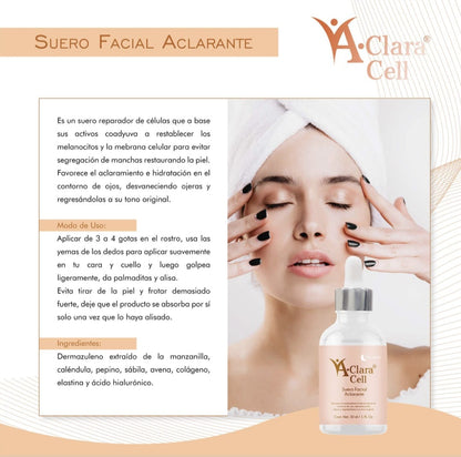 ACLARACELL | Suero Facial Aclarante - 30ml